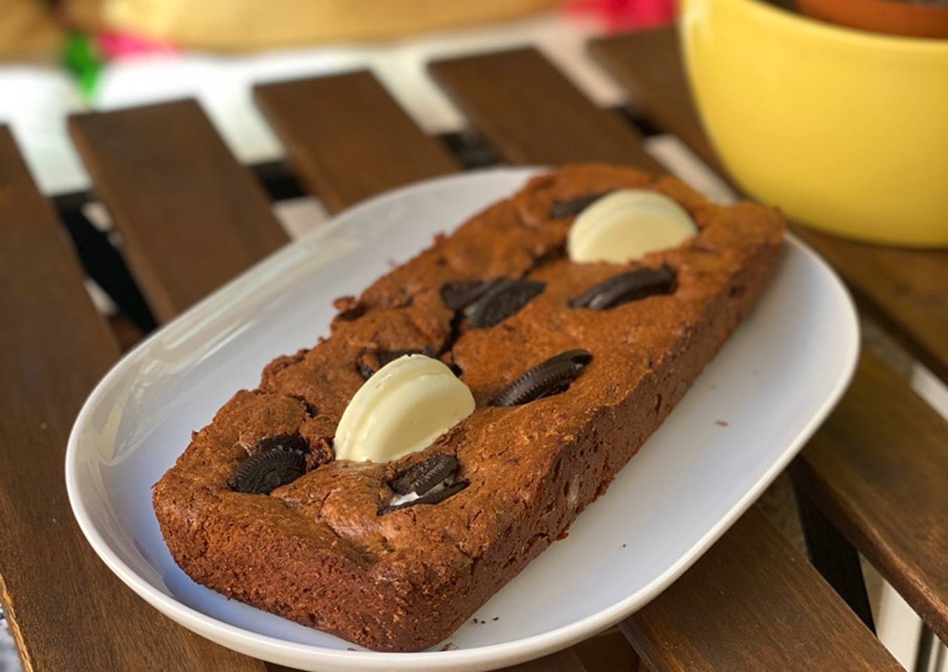 Brownie de Oreo solidario