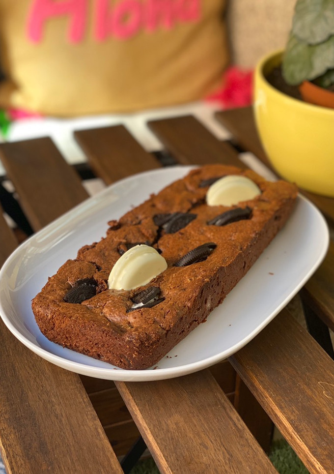 Una foto de Brownie de Oreo solidario