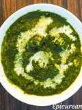 Palak Paneer/ cottage cheese in spinach sauce