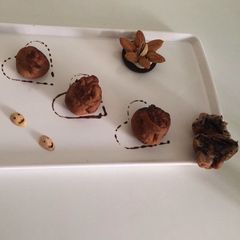 A picture of Oreo dry fruit samosa.