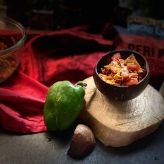 A picture of Cornitos bhel.