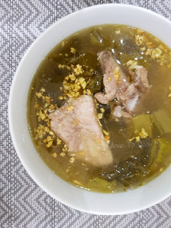 Foto resep Sup Baikut Sawi Asin