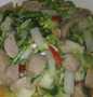Resep Tumis sawi putih bakso Anti Gagal