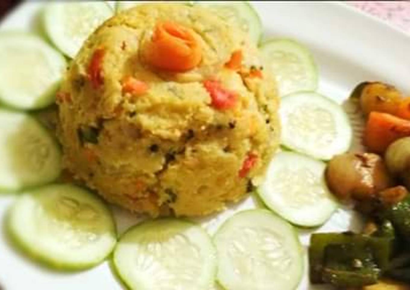 Oats upma