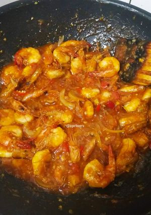 Foto resep Udang Asam Pedas