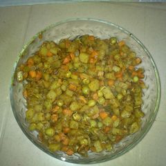 A picture of Mixed Vegetable Dry Curry.