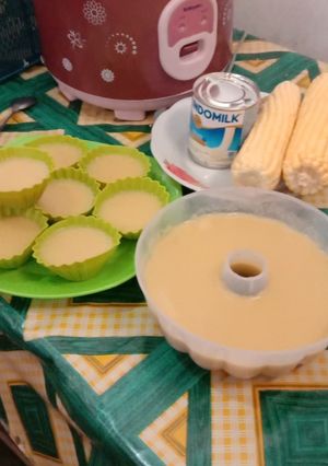 Foto resep Puding jagung mantul