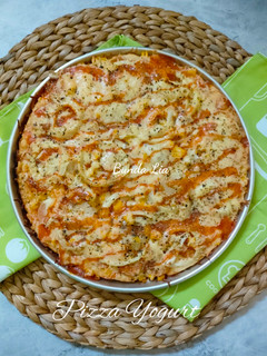 Foto resep Pizza Yogurt (cuma 2 bahan,tanpa proofing)