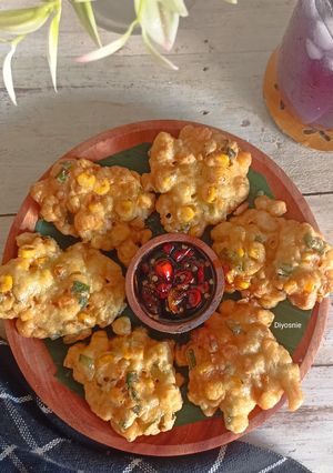 Foto resep Bakwan Jagung dg Sambal Kecap #274
