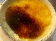Una foto de crem brulee