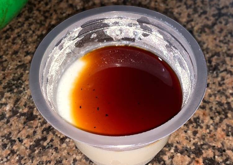 Milky Custard Pudding ala Gyukaku