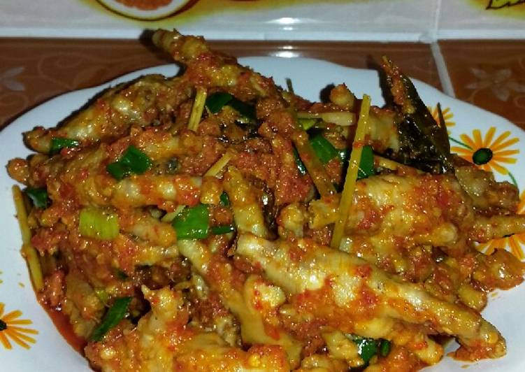 Ceker cabe merah endeus