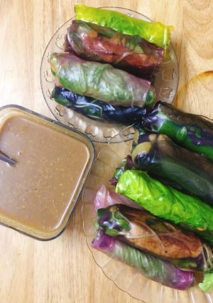 Healthy Five Color Spring Rolls Recipe By đào Diệu Loan