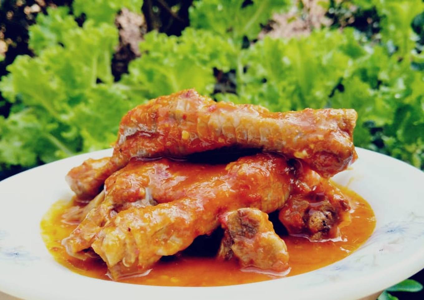 Ceker lunak pedas