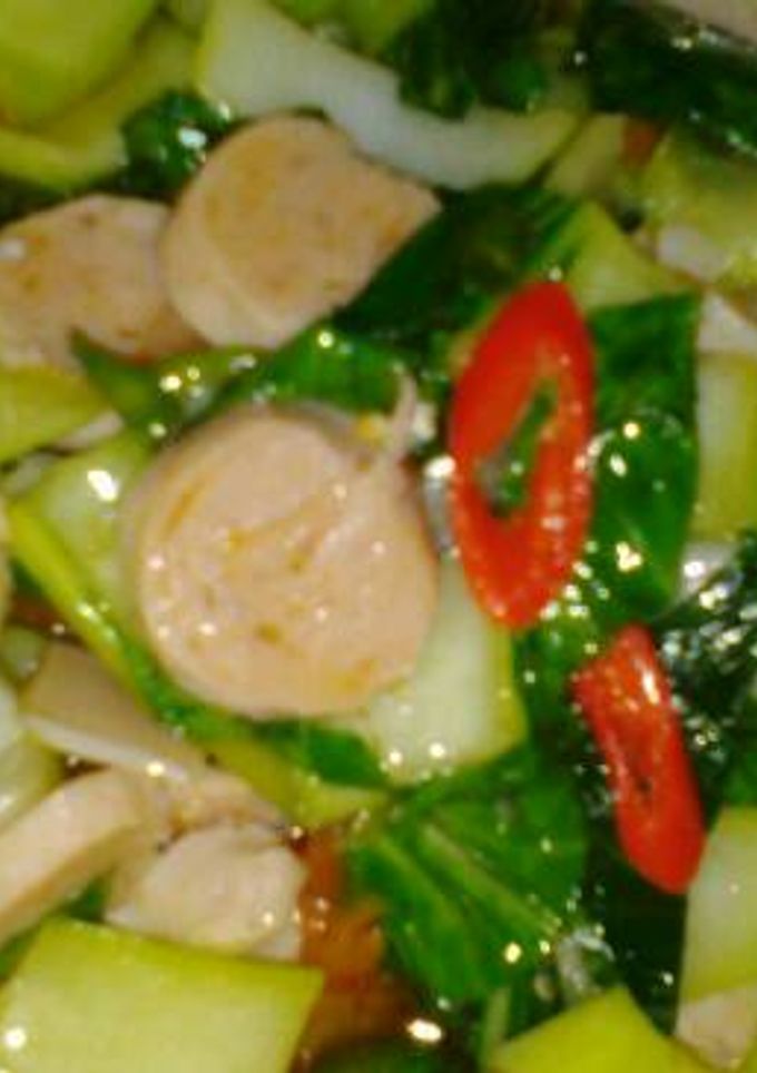 Foto resep Tumis Pakcoy Bakso