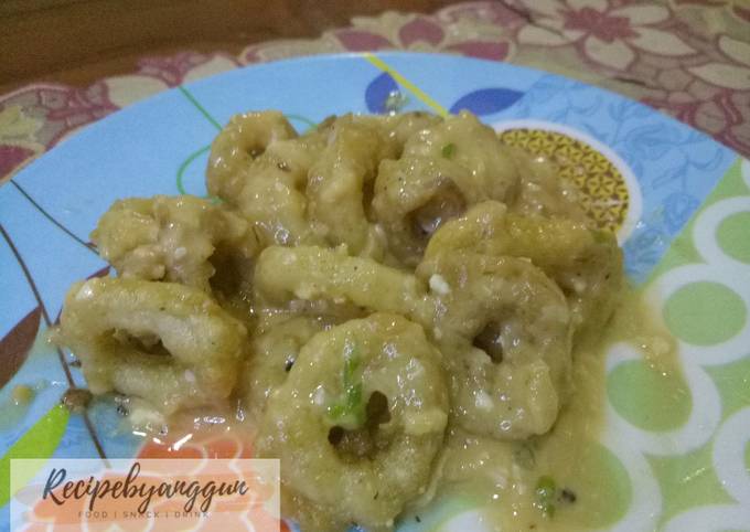 Resep Cumi Crispy Saus Telur Asin Anti Gagal