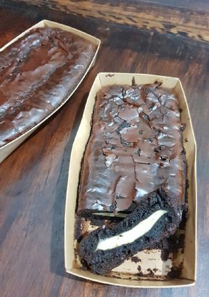 Foto resep Insert Cheese Fudgy Brownies