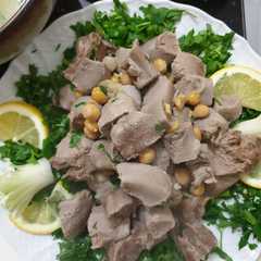 لسانات غنم-レシピのメイン写真