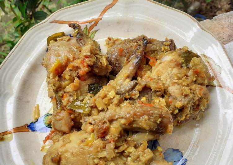 Resep Ayam betutu yang Bikin Ngiler