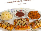 "Desi Delight- Kadhai Paneer Cheese Toast"