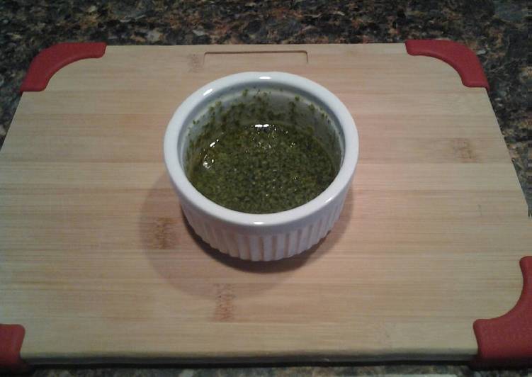 Recipe of Award-winning Spicy Mint Chimichurri