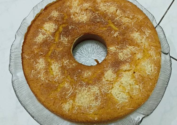 Bagaimana memasak Bolu Labu Kuning yang simpel