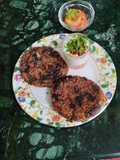 Lal Saag Cutlets(no onion and garlic)