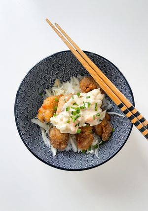 Foto resep Airfryer Chicken Nanban チキン南蛮