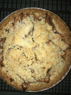 A picture of Dutch Apple Pie.
