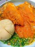 Cabbage Fufu/ Cabbage Swallow