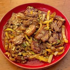 A picture of Twice cooked pork.
