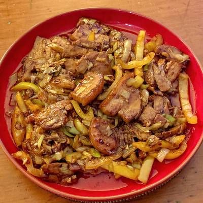 Twice Cooked Pork Recipe By Santy Coy Cookpad