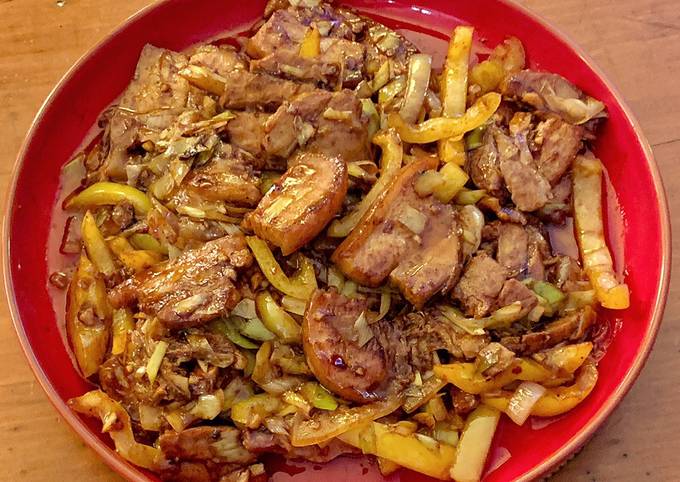 Twice Cooked Pork Recipe By Santy Coy Cookpad