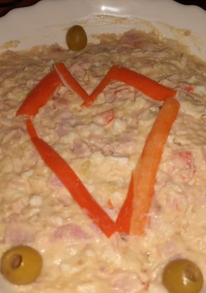 Una foto de Ensaladilla con mayonesa casera