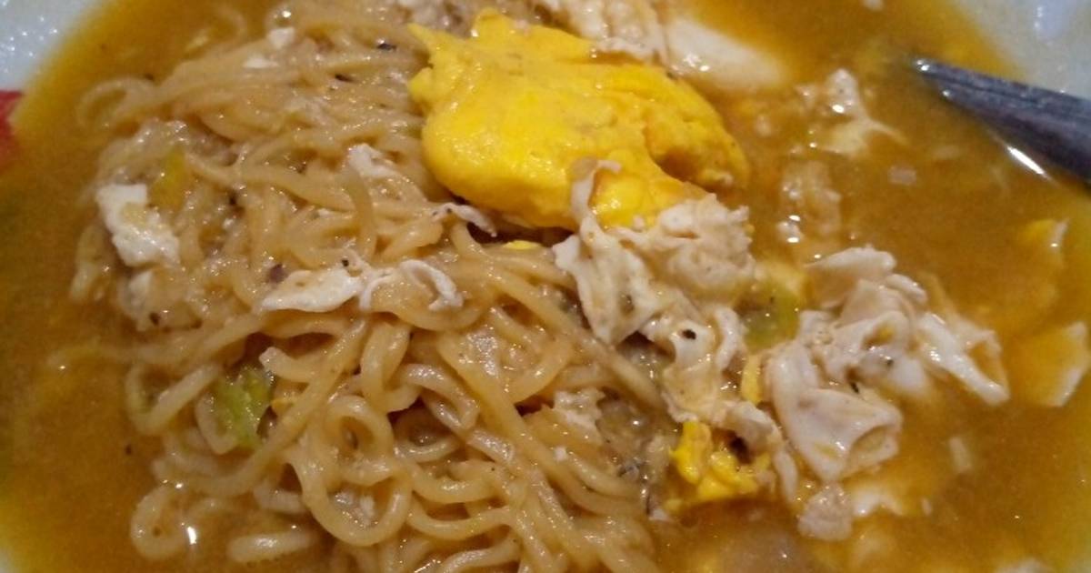 Resep Mie Godog (Kuah) Rumahan oleh Fia Alfia Cookpad