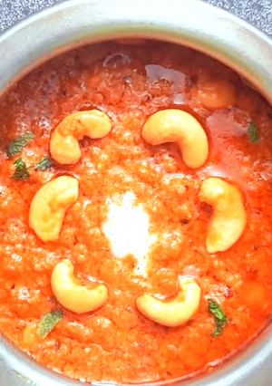 A picture of Cashew/Kaju curry.
