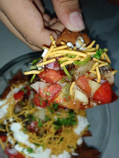 A picture of Chapati Chaat.