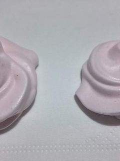 Una foto de Suspiros de fresa