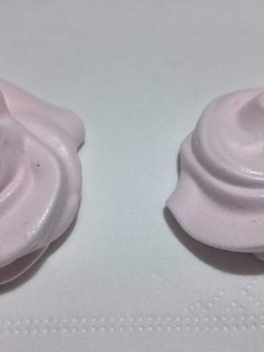 Una foto de Suspiros de fresa
