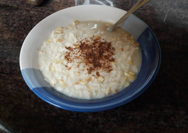 Arroz con leche vegano