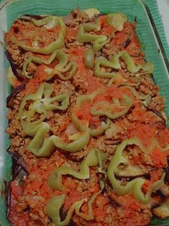 صورة لوصفة مسقعة باللحمه.. ❤