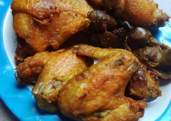 Ayam goreng bumbu ketumbar