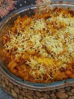 Foto resep Macaroni Bolognese panggang