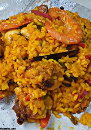 A picture of Paella Mixta.