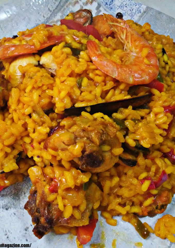 Una foto de Paella mixta