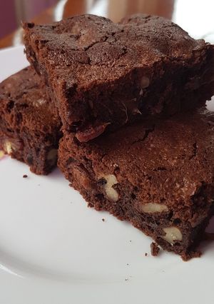 Foto resep Brownies Kurma walnut