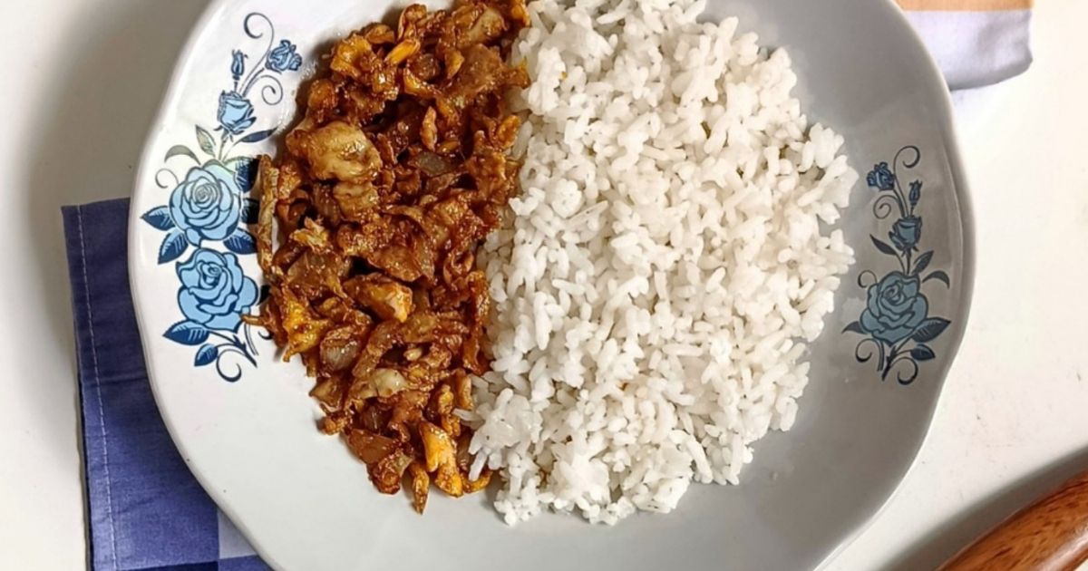 Nasi Telur Orek Kecap Ala Mbak Uci
