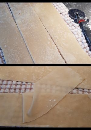 صورة لوصفة عجينة السمبوسك