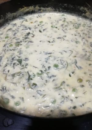 मलाई मेथी मटर (Malai methi matar recipe in hindi) रेसिपी मुख्य फोटो