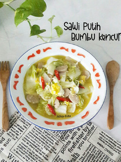 Foto resep Sawi Putih Bumbu Kencur